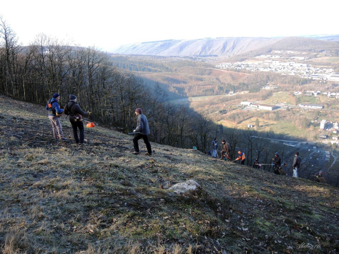 Il y a beaucoup de monde, le travail avance bien